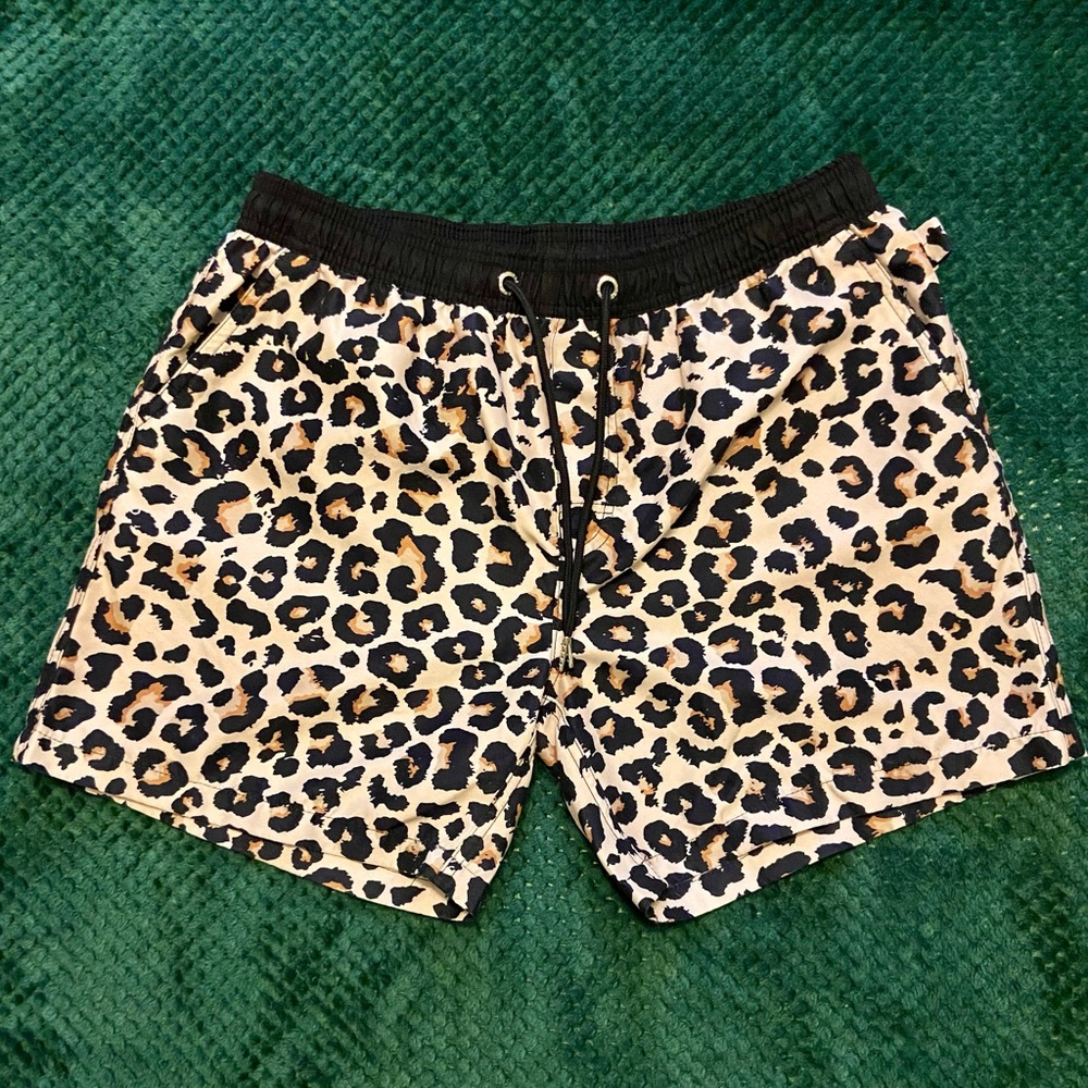 Leopard Swim Trunks 🐆 🩳